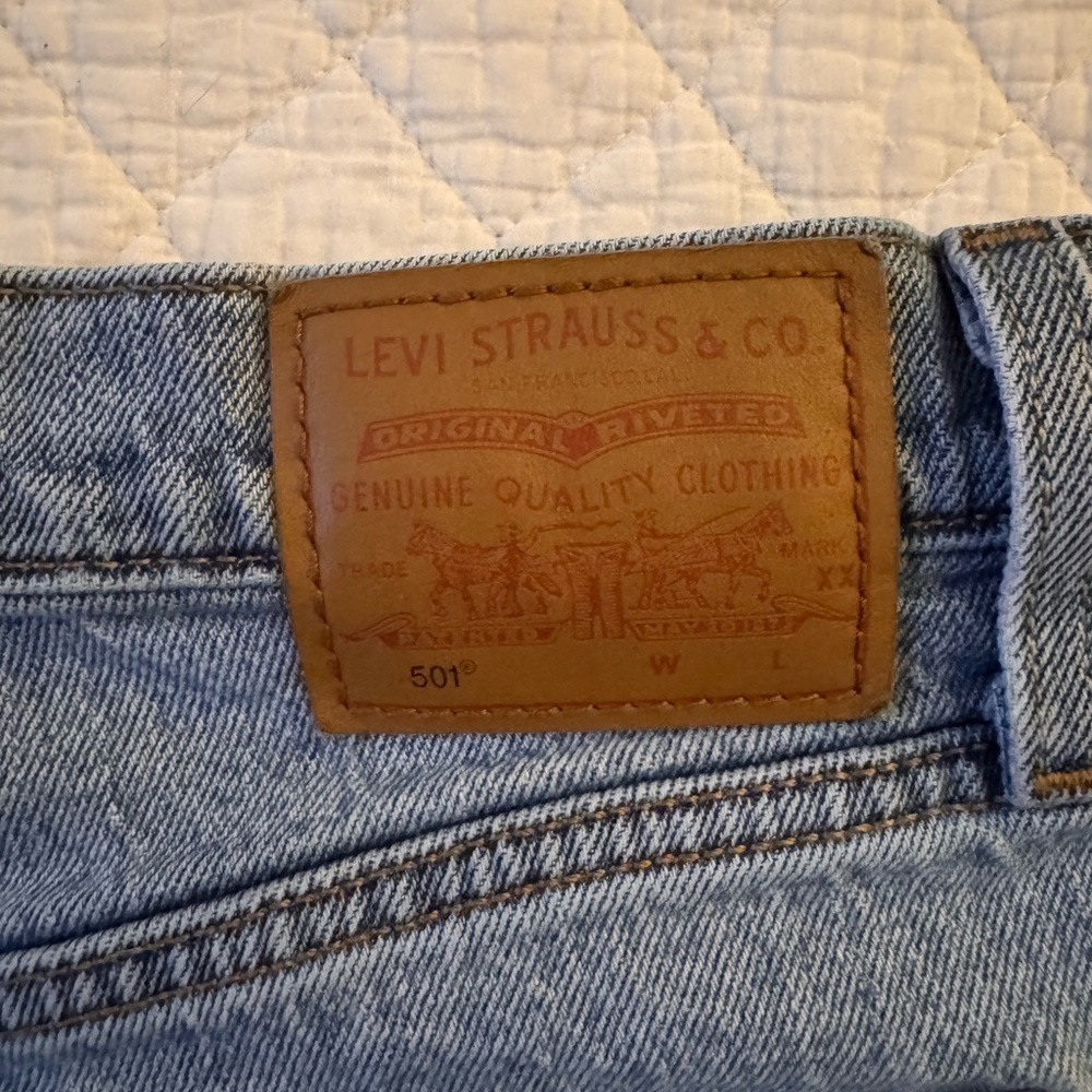 Levi's 501® HIGH RISE WOMEN'S SHORTS - Picture 6 of 6